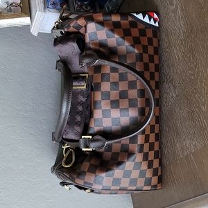 Sprayground Camo Mini Duffle